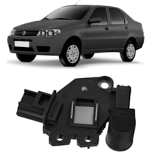 Regulador Voltagem Fiat Siena 1.8 Powertrain 2003/2010 Valeo