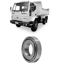 Rolamento Cônico Diferencial Ford Cargo 2622 MD145 Meritor