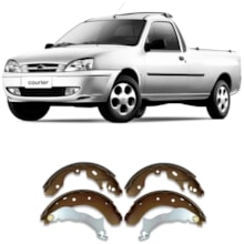 Sapata de Freio com Lona Ford Courier 2007 a 2013 Frasle
