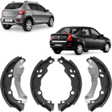 Sapata Freio Renault Sandero Logan 1.0 1.6 8v 16v Frasle Sapata Freio Renault Sandero Logan 1.0 1.6 8v 16v Frasle