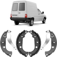 Sapata Freio Traseira Fiat Fiorino 1.6 1991 a 1994 Frasle