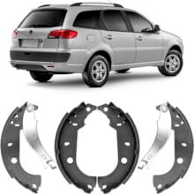 Sapata Freio Traseira Fiat Palio Weekend 1.6 2012/16 Frasle