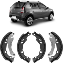 Sapata Freio Traseira Renault Sandero 1.6 2012 a 2014 Frasle Sapata Freio Traseira Renault Sandero 1.6 2012 a 2014 Frasle