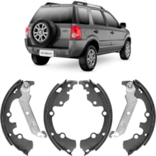 Sapata Freio Traseiro Ecosport Xl 1.6 8v 2005 a 2012 Fras-le Sapata Freio Traseiro Ecosport Xl 1.6 8v 2005 a 2012 Fras-le