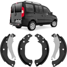 Sapatas Freio Traseiro Fiat Doblo 1.8 16v 2013 a 2015 Frasle Sapatas Freio Traseiro Fiat Doblo 1.8 16v 2013 a 2015 Frasle