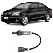 Sonda Lambda Etios 1.3/ 1.5 16v 2012 2013 2014 2015 2016 Ngk Sonda Lambda Etios 1.3/ 1.5 16v 2012 2013 2014 2015 2016 Ngk