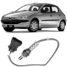 Sonda Lambda Peugeot 206 1.4 8v Flex 2006 2007 2008 Ngk