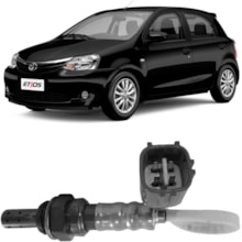 Sonda Lambda Toyota Etios 1.3 16v 2012 2013 2014 a 2016 Ngk