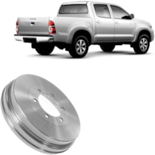 Tambor Freio Traseiro Toyota Hilux 2.5 2006 Hipper Freios