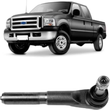 Terminal Direção Direito Ford F250 4x2 1999 a 2012 Viemar