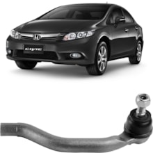 Terminal Direção Honda Civic 2012 2013 2014 2015 2016 Viemar