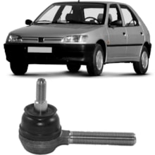 Terminal Direção Peugeot 306 1990 91 92 93 94 a 2002 Viemar