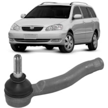 Terminal Direção Toyota Fielder 2004 2005 2006 a 2008 Viemar