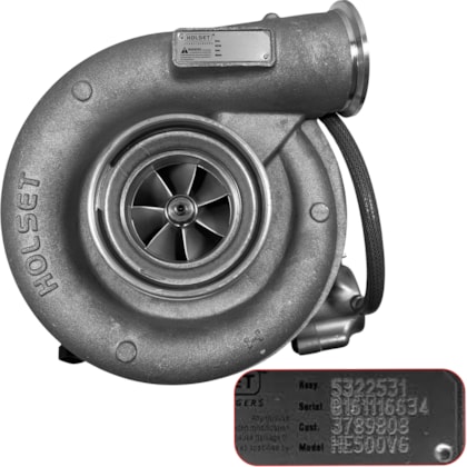 Turbina 3789808 Truck Iveco Motor Cursor 10 HE500VG Holset