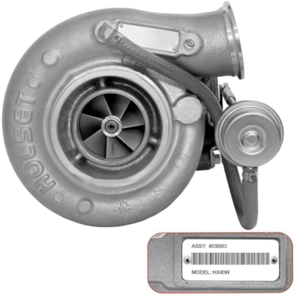 Turbina Cummins Ônibus OF-1722 Scania L113 6CT 8.3 Holset