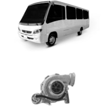 Turbina Do Motor OM904LA Mb Accelo 915 Ônibus Borgwarner