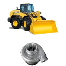 Turbina Komatsu Carregadeira de Rodas WA180 2000 a 17 Holset