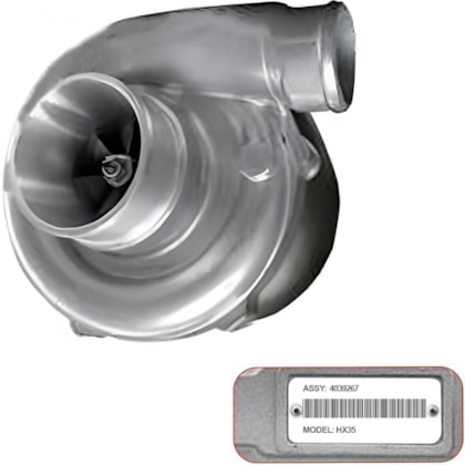 Turbina Komatsu Escavadeira PC200 1995 a 2015 Holset
