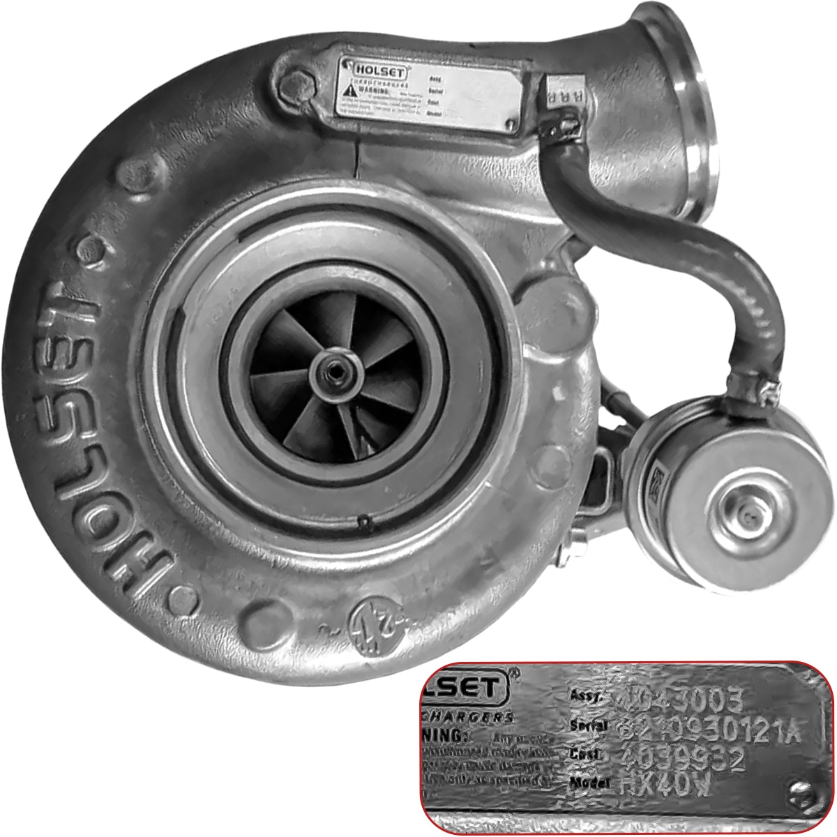Turbina Mb Actros 2546 Cummins ISC 8.9 de 320cv Holset - Box Online