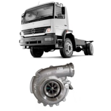 Turbina Motor MB Atego 1725 OM906LA 2000 a 2011 Borgwarner