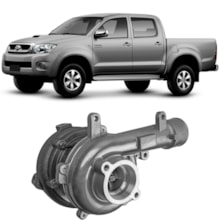 Turbina Motor Toyota Hilux Sw4 3.0 D4D 05 a 2016 Borgwarner Turbina Motor Toyota Hilux Sw4 3.0 D4D 05 a 2016 Borgwarner