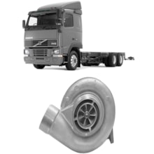 Turbina Motor Volvo FH12 380 D12 1994 a 2005 Borgwarner