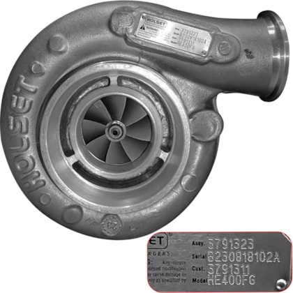 Turbina Worker 14220 16220 17220 2012 a 2021 HE400FG Holset