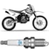 Vela de Ignição Dafra 150 Scooter Laser 2007 a 2017 NGK