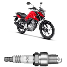 Vela de Ignição Honda Titan 2016 a 2023 Iridium NGK