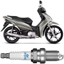 Vela de Ignição Moto Honda Biz 125 2005 a 2014 NGK