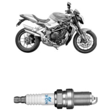 Vela Ignição MV Agusta F4 1100 Brutale 1078 2008 a 2010 NGK
